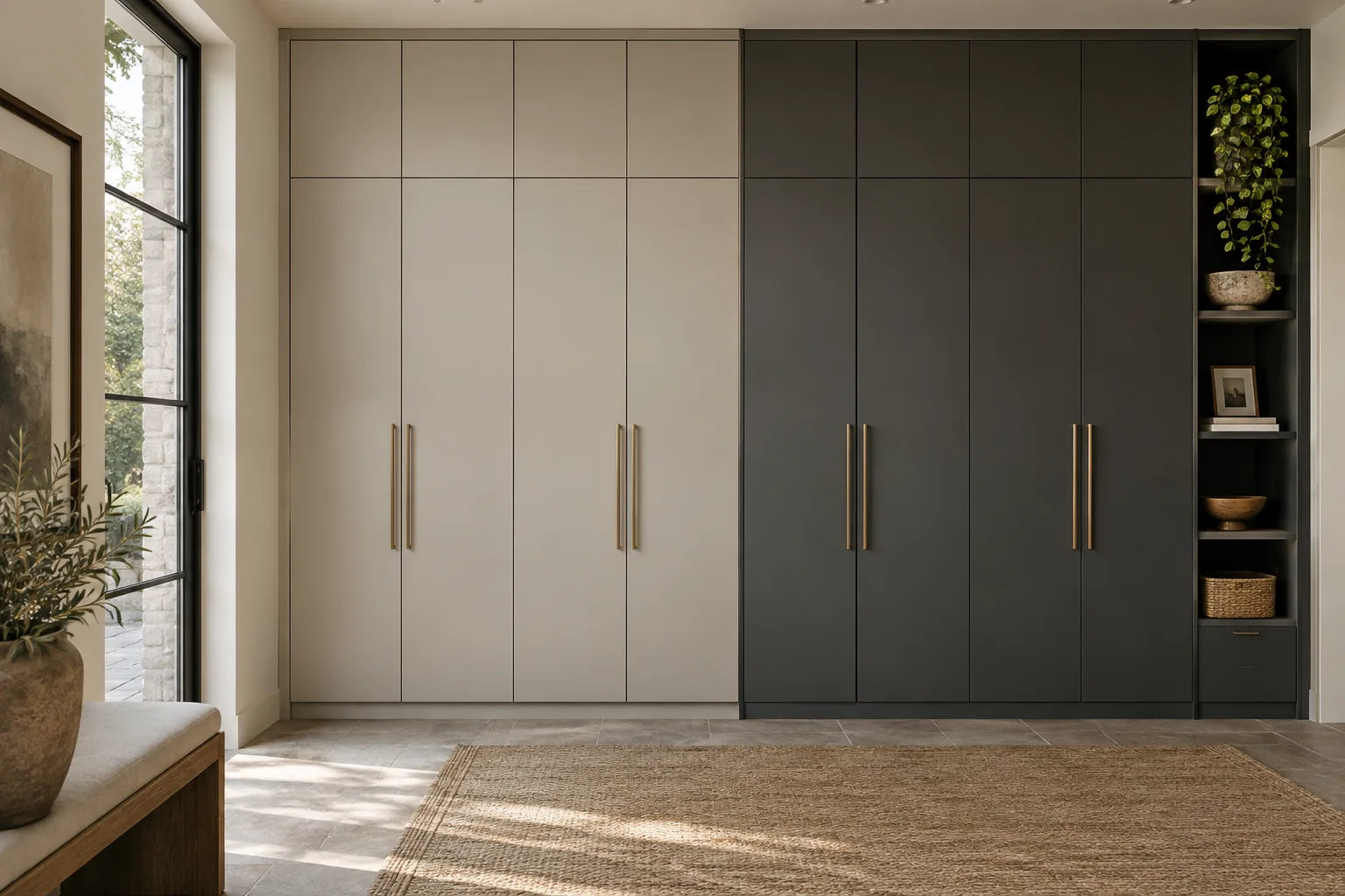 Illustrative cabinetry design concept